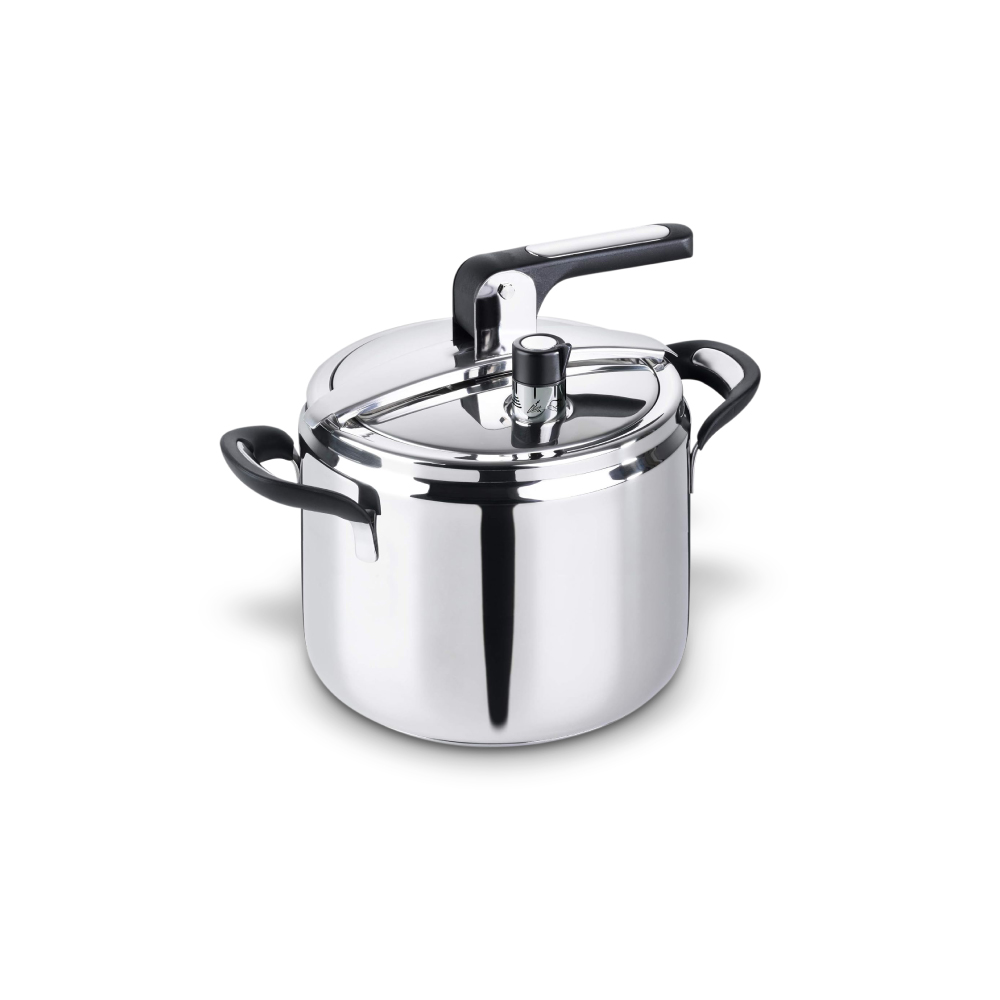 【Barazzoni】義大利原裝進口喜多莉不鏽鋼經典壓力快鍋7L(304不鏽鋼), , large