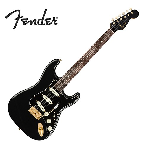 Fender MIJ Traditional 60s Strat 電吉他 黑身金配件款【敦煌樂器】, , large