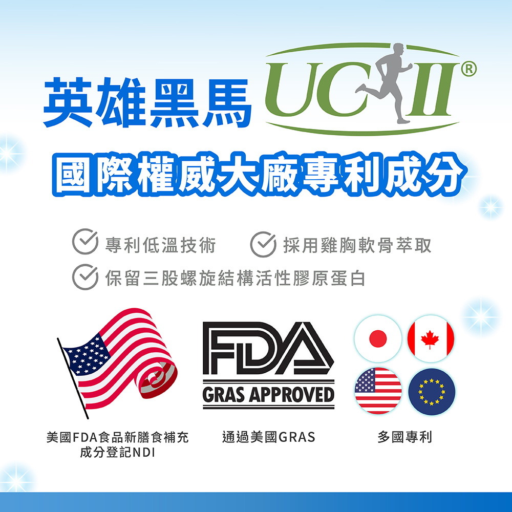 【五洲生醫】非變性二型膠原蛋白膠囊(30粒/盒), , large