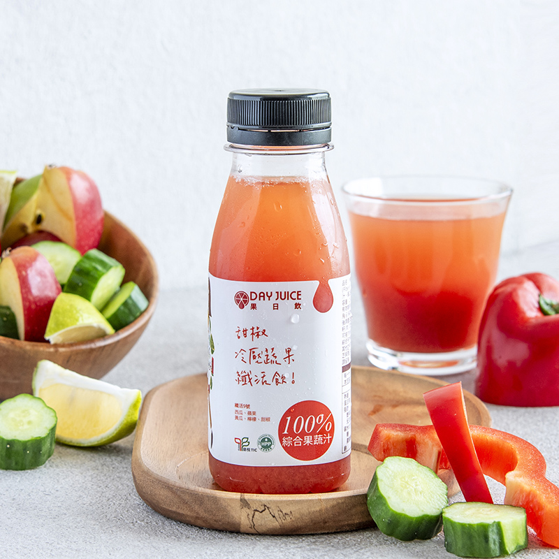 【Day Juice】Cold Pressed Fruit and Vegetable Fiber Drink 6 Bottles Set - Three Color Latte Set - Spring and Summer (Fiber 1.6.9 2 Bottles), , large