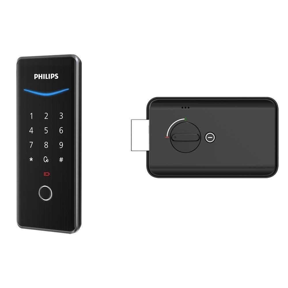 PHILIPS 飛利浦 EasyKey503 輔助式智能門鎖-曜石黑(含基本安裝), , large