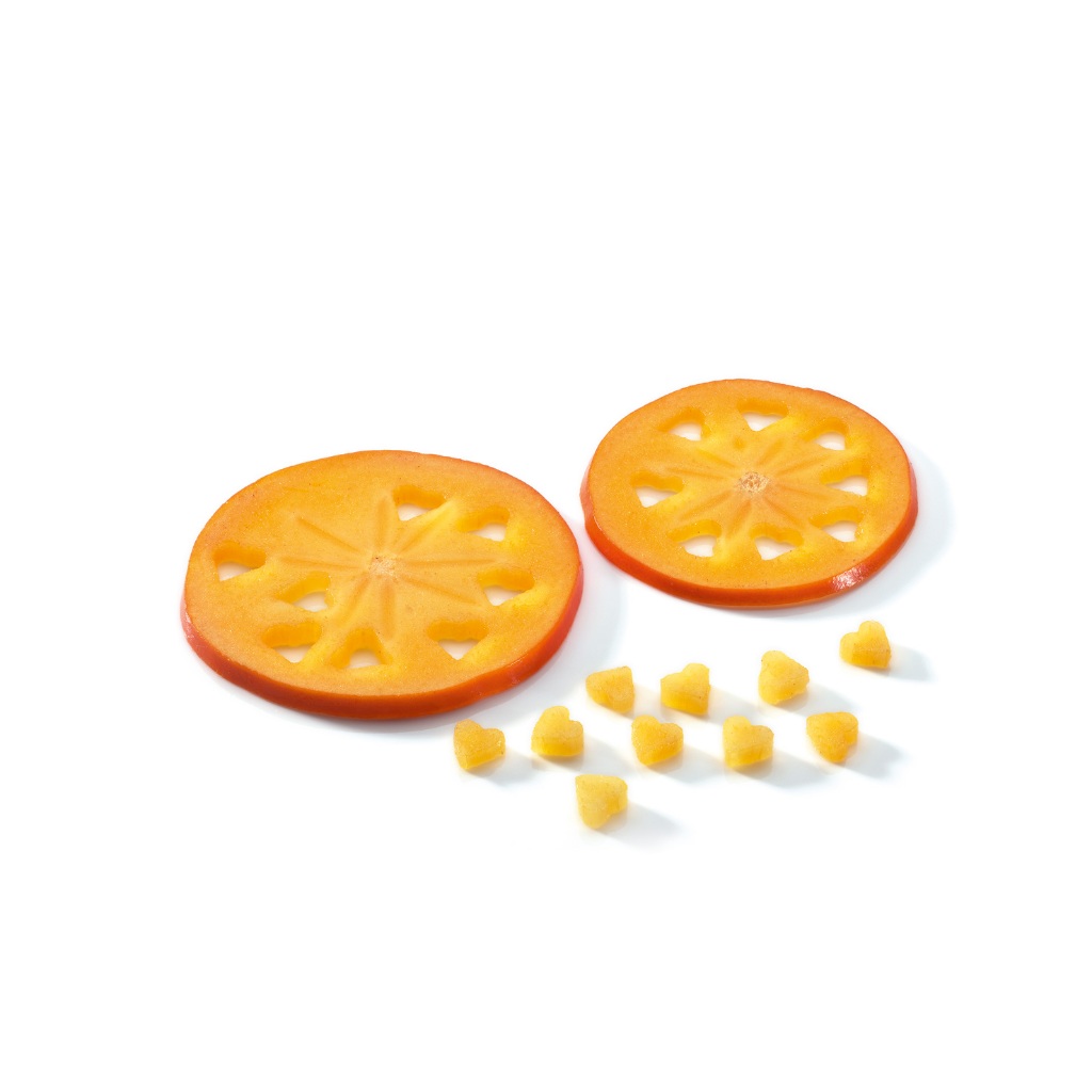 蓋瑞廚物【TRIANGLE德國三角牌】50 797 12 01/50 798 12 01花形/心型糖果切割器（紅色）, , large