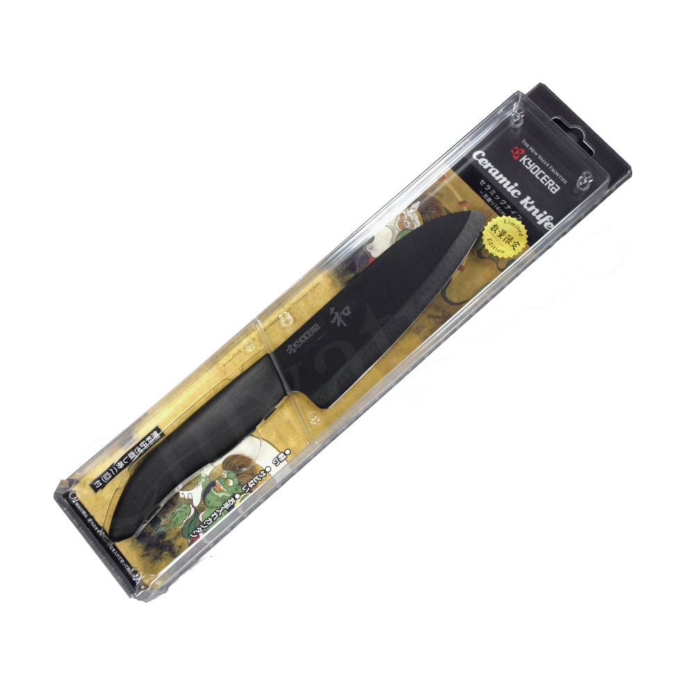 【KYOCERA京瓷】日本京瓷 抗菌多功能精密陶瓷刀 日本境內版限定 黑刀-14cm-任選款, , large