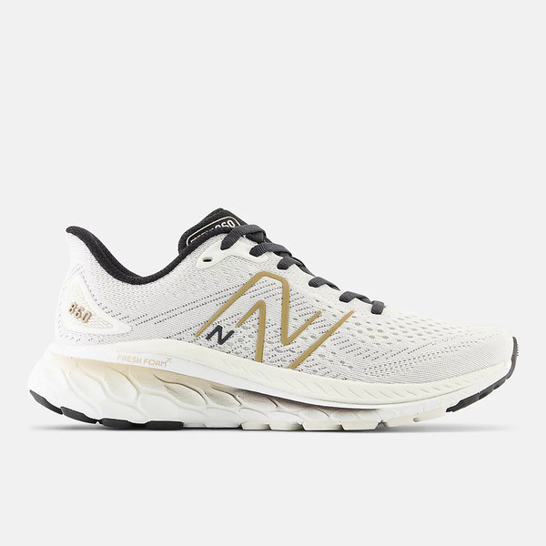 New Balance Fresh Foam X 860 V13 女 慢跑鞋 路跑 D寬楦 米白 [W860U13]