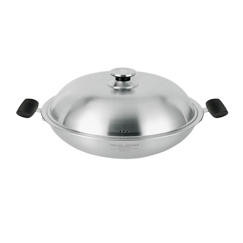 PEARL HORSE #316 7-Layer Wok – 42cm, Double Handle – TA-S-119-042