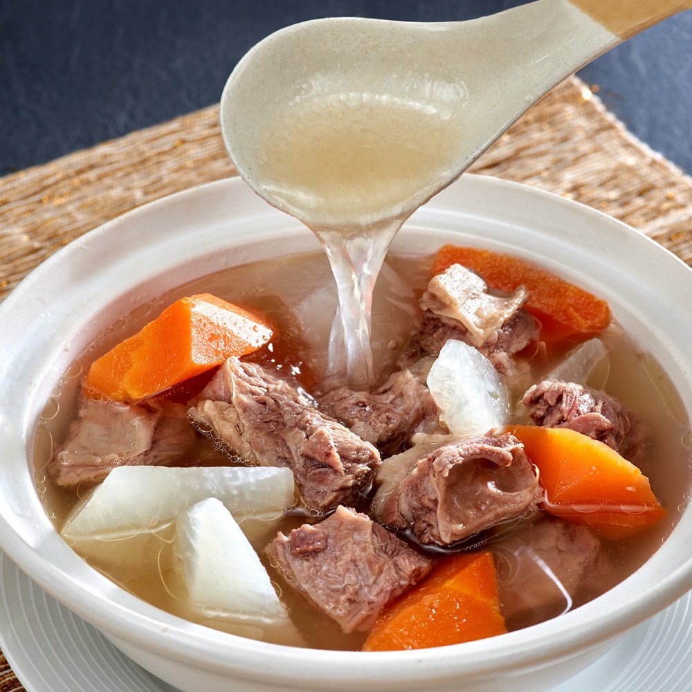 [Shijiazhuang Convenient Kitchen] 1 pack of stewed beef soup (serves 4-5 people/pack) TV gourmet x work party affair Recommended by APPLE and Yu Haoran!, , large