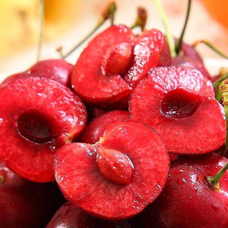 【一等鮮】智利9.5Row櫻桃禮盒2盒(0.6公斤/盒〉(免運費), , large