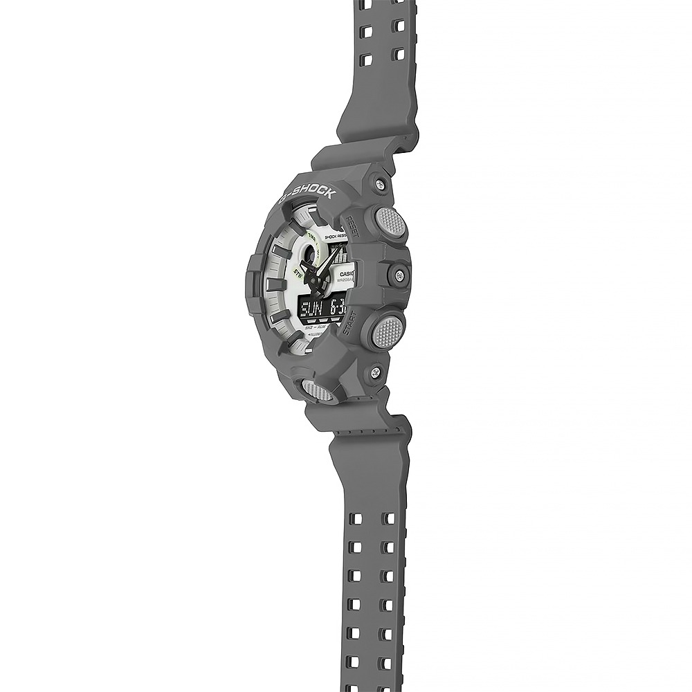 CASIO 卡西歐 G-SHOCK 綠光系列運動手錶 GA-700HD-8A, , large