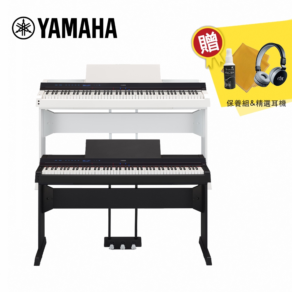 【到府安裝】YAMAHA P-S500 88鍵 數位電鋼琴 黑/白【敦煌樂器】, , large