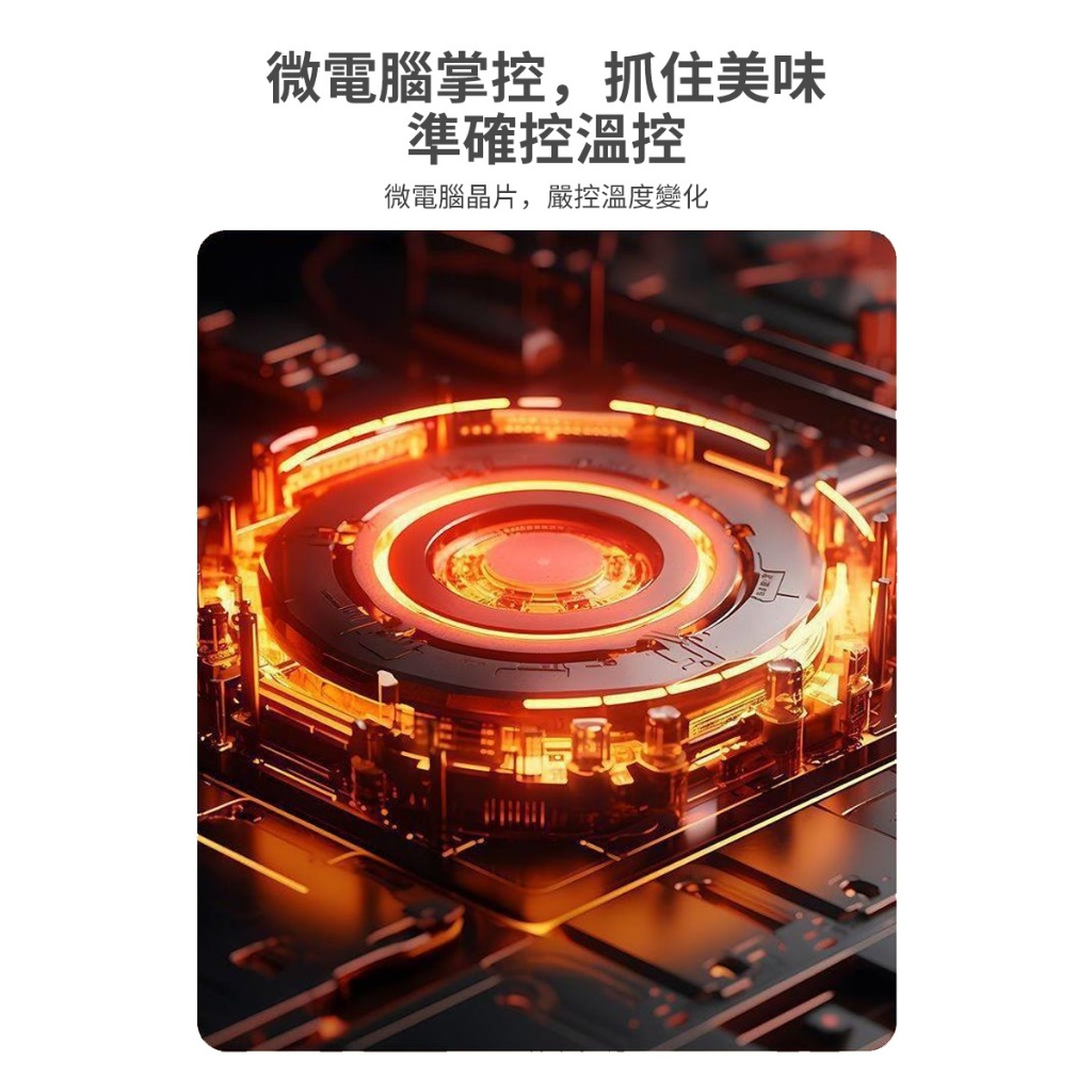 【Glolux】6.2L智能氣炸鍋 1400W高清透視氣炸鍋-簡約白  加贈2包(100張)烘培紙 PC破千 大容量功率, , large