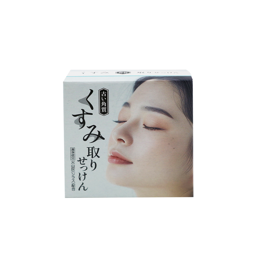 火山灰去角質洗顏皂-80g-6入, , large