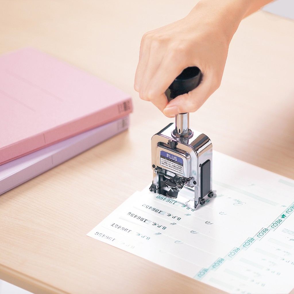 PLUS普樂士 BB型號碼機 5位4樣式(30-882), , large