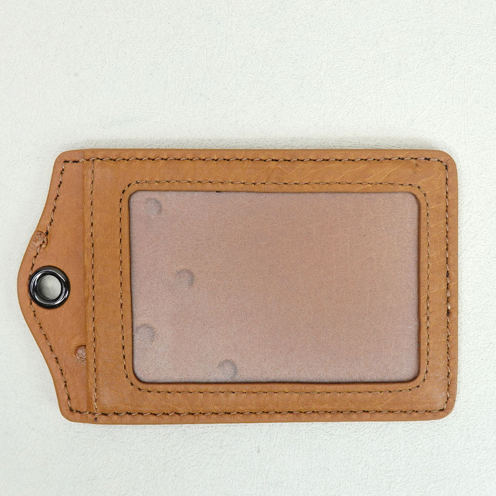 【M2nd】柯蜜頓鴕鳥皮通勤組輕薄長夾/證件套(駝-T65AT07A), , large