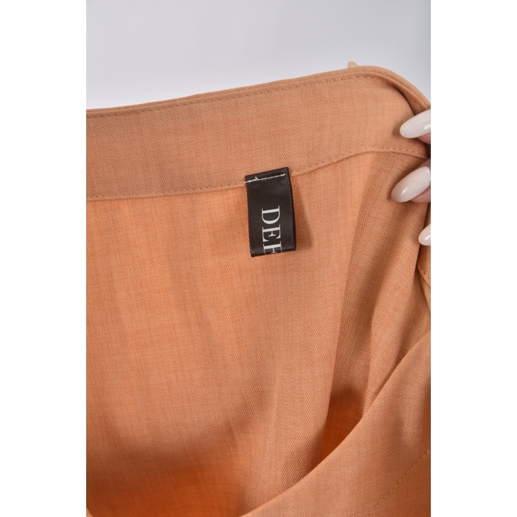 (M) deer w質感無袖橘色洋裝二手衣, , large