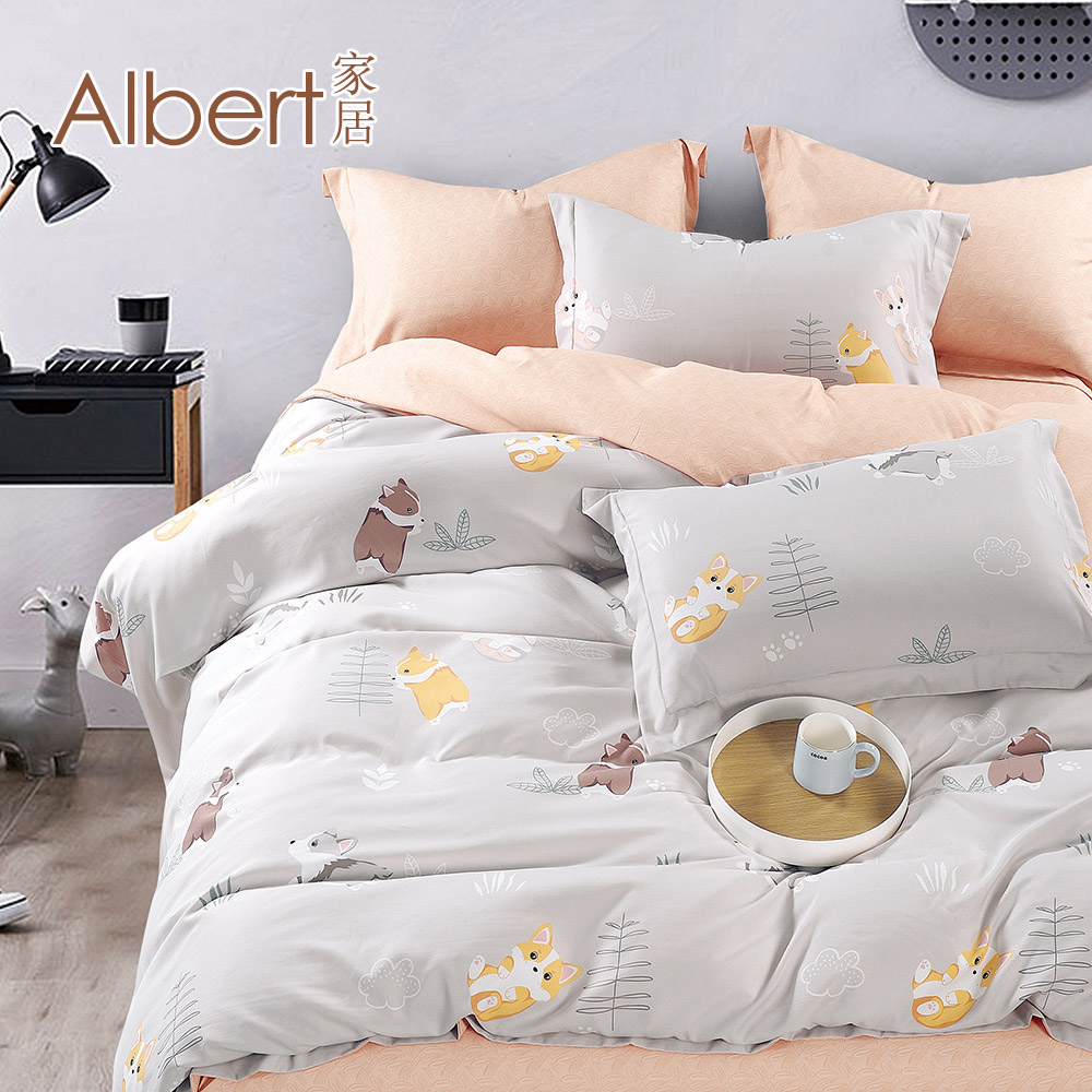 【Albert bedding】50%T_Thick-quilt-coverA, , large