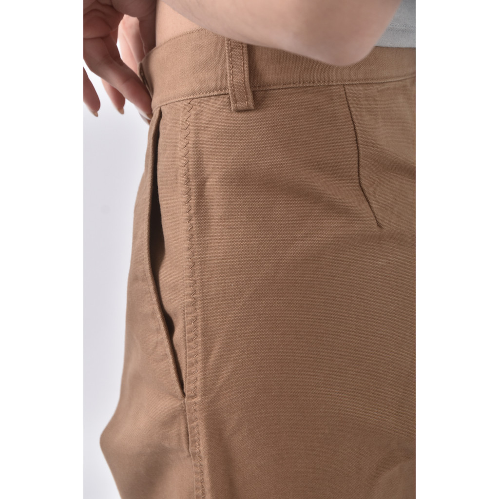 (XL) cos高腰寬鬆棕色長褲二手衣, , large