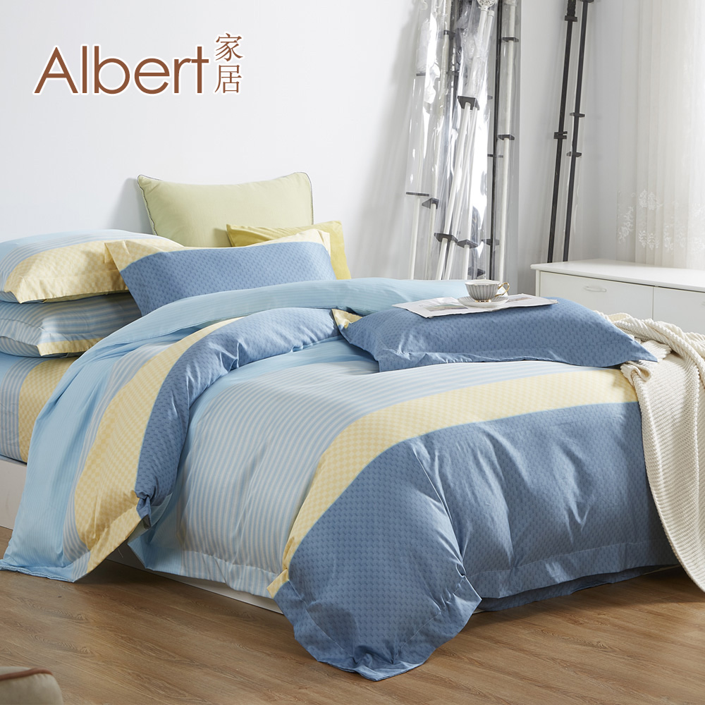 【Albert bedding】50%T_Thick-quilt-coverA, , large