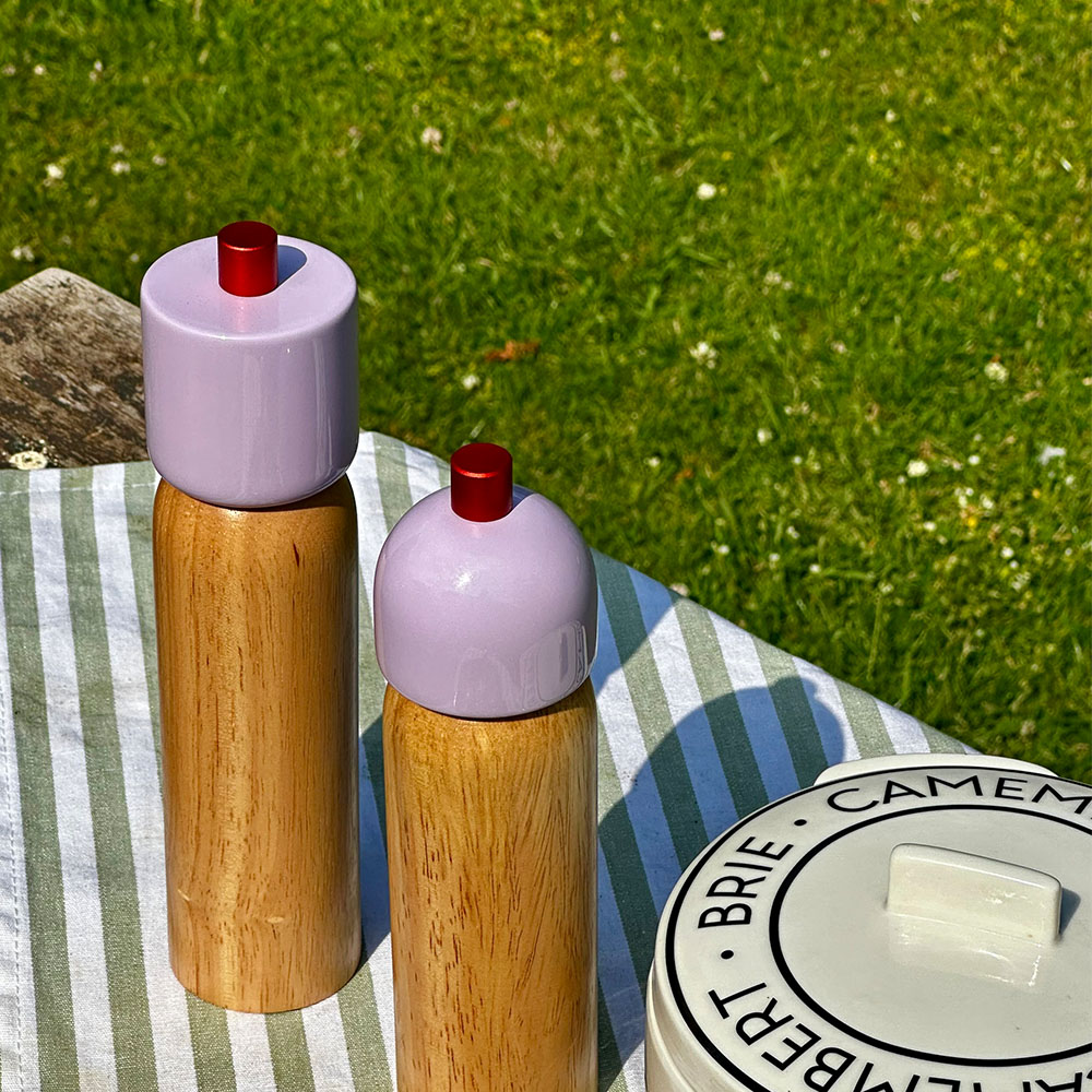 【英國 MÆGEN】胡椒&海鹽研磨罐-紫(L), , large