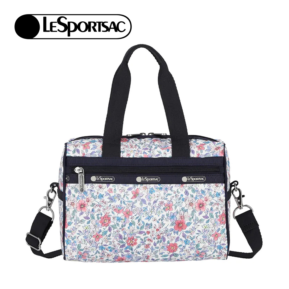 |快速出貨|Lesportsac Everyday Sm Satchel 小型日常兩用包 - 織錦花語, , large