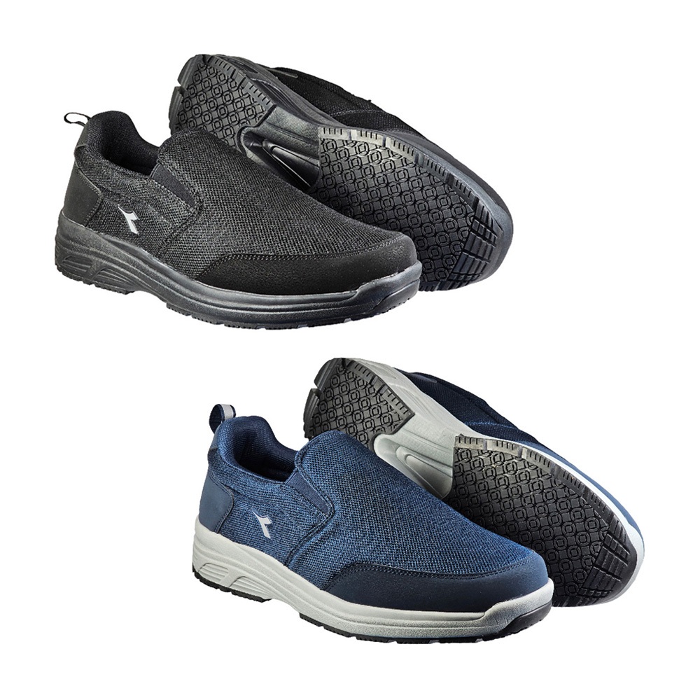 DIADORA迪亞多那 台灣製輕旅健走鞋 男運動鞋 休閒鞋 男鞋 MIT 防潑水 透氣 寬楦 舒壓 彈力 防滑 黑 藍, , large