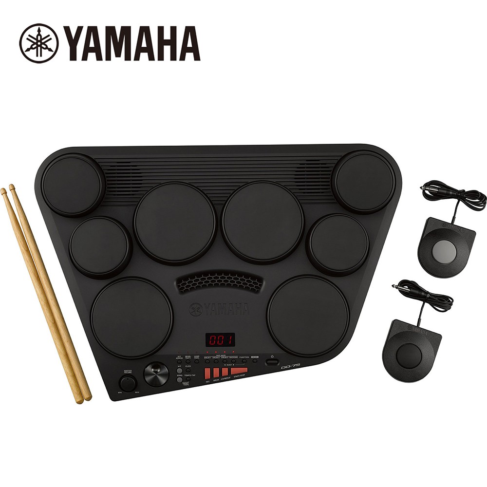 YAMAHA DD75 電子打擊板 迷你鼓組【敦煌樂器】, , large