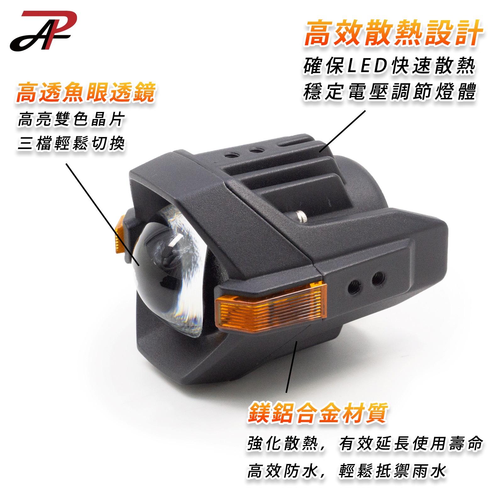 [PA LED] 外掛式霧燈 三段光色 PAF13 24W小尺寸, , large