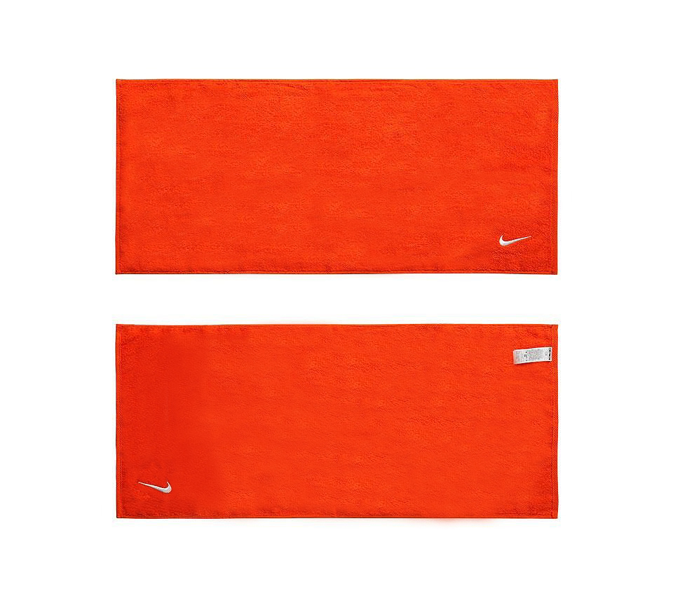 [秉宸] NIKE SOLID CORE 毛巾(80x35cm) 橘, , large
