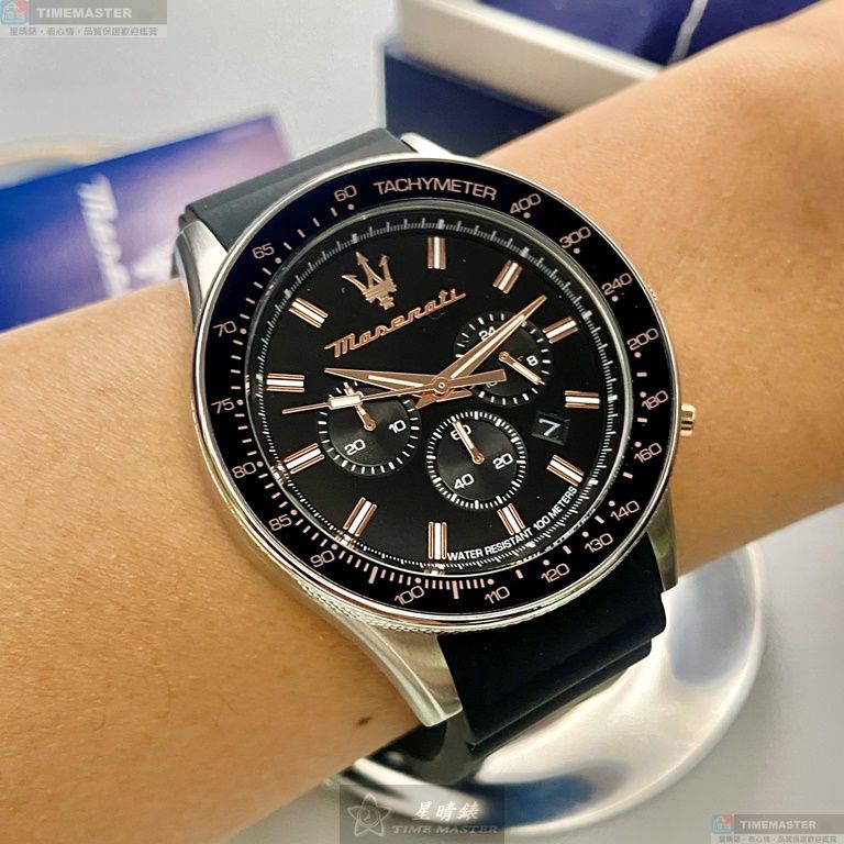 [TIMEMASTER] MASERATI watch, 44mm, R8871640002, , large