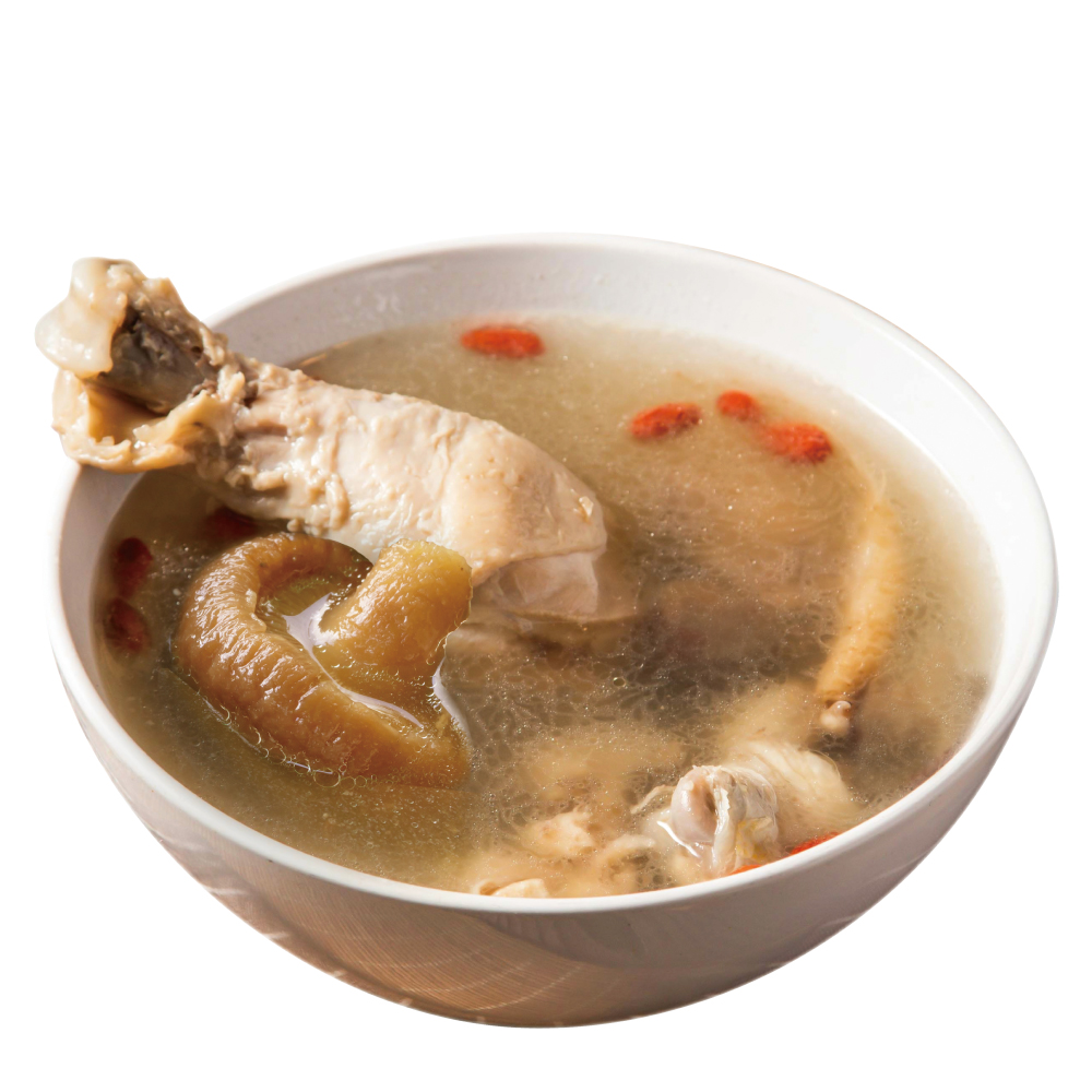 Ginseng Mushroom Chicken Soup, , large