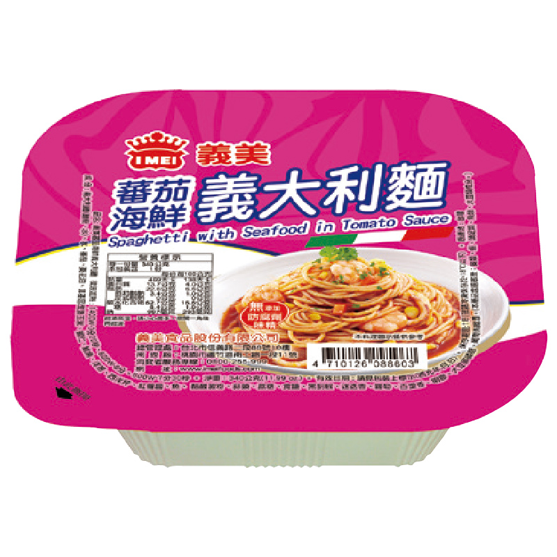 I-MEI Spaghetti-Seafood With Tomato Sau, , large