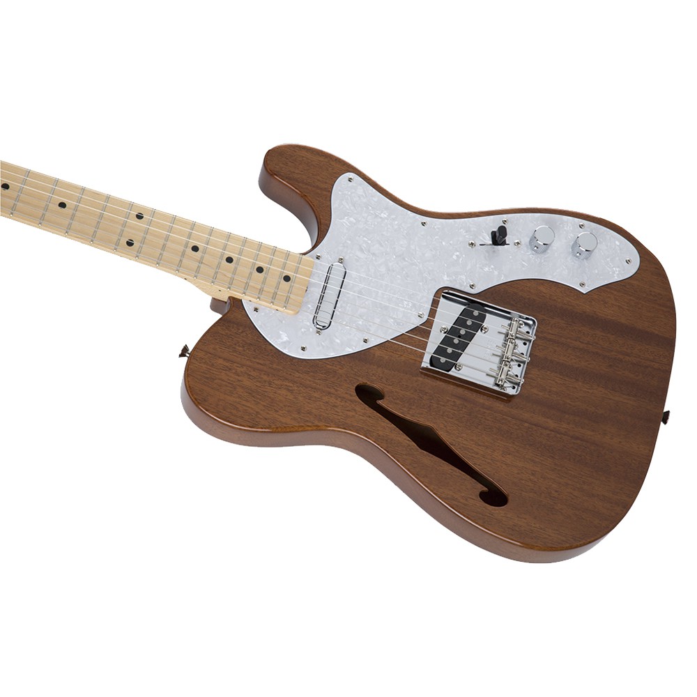 Fender MIJ Traditional 69 Tele Thinline 半空心電吉他 木紋【敦煌樂器】, , large