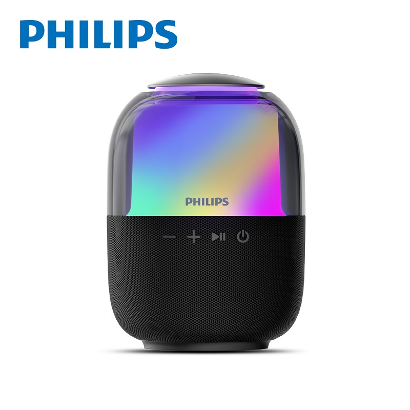 PHILIPS炫彩RGB藍牙5.3喇叭-黑-TAS2108BK, , large