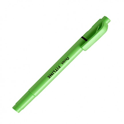 【 Pentel 飛龍 】FITLINE 雙頭螢光筆 3.5/1.0mm 10支/盒 SLW11  -  多款可選, , large