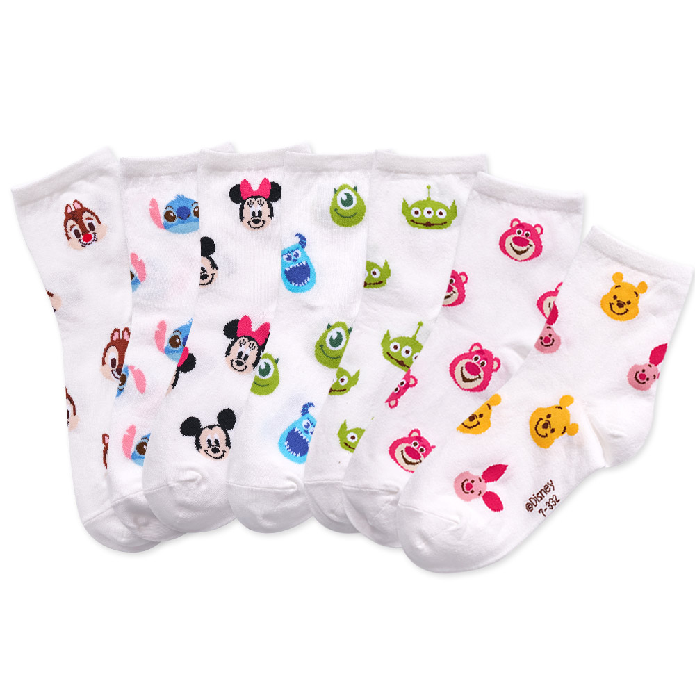 (多款)Disney 迪士尼滿版系列中統襪【旺達棉品】WP-A323, , large