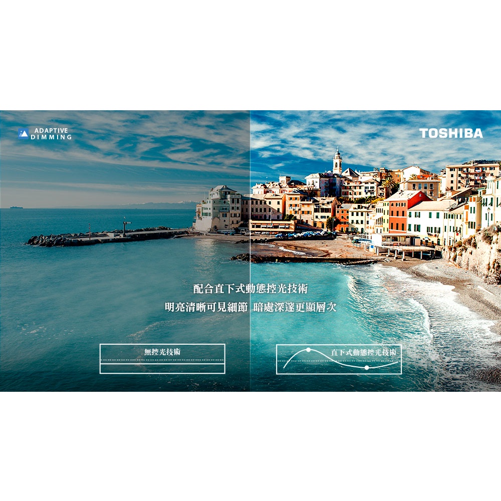 TOSHIBA 東芝 55型IPS 聲霸 40瓦音效火箭炮重低音 4K安卓液晶顯示器 電視 55M550KT, , large