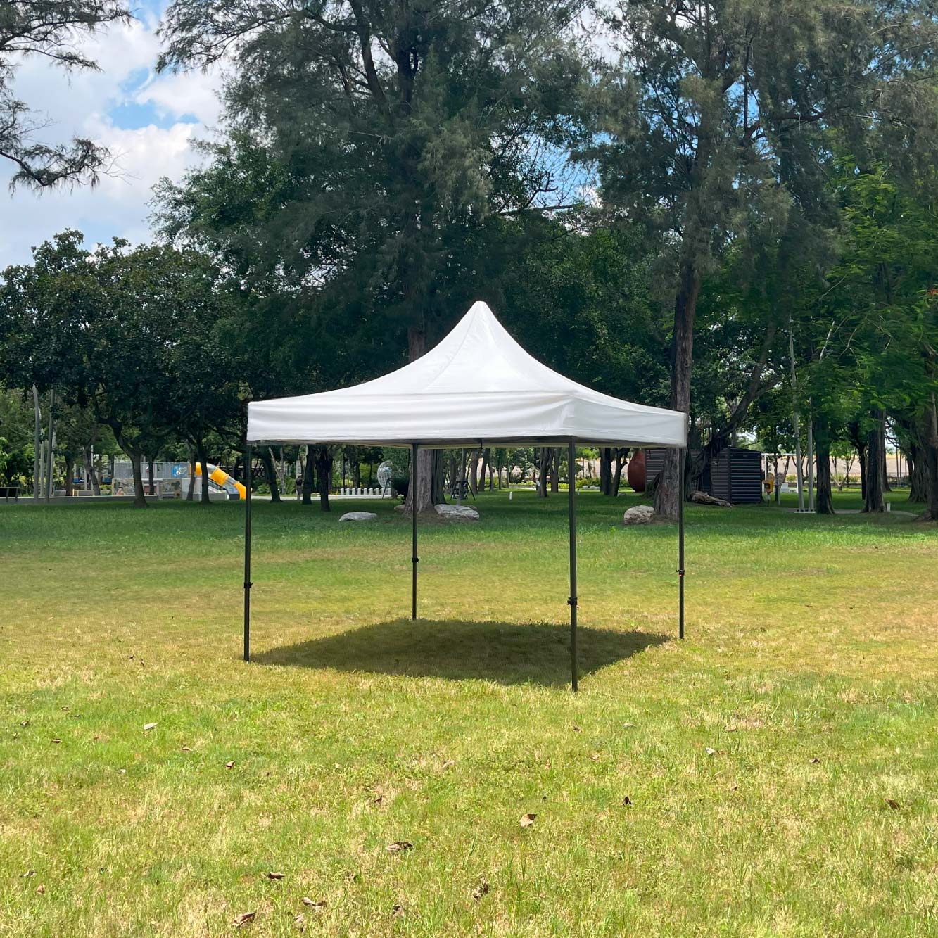 【振盛塑膠】八角快速帳（折疊式帳篷）/PVC布八角骨架/白色, , large