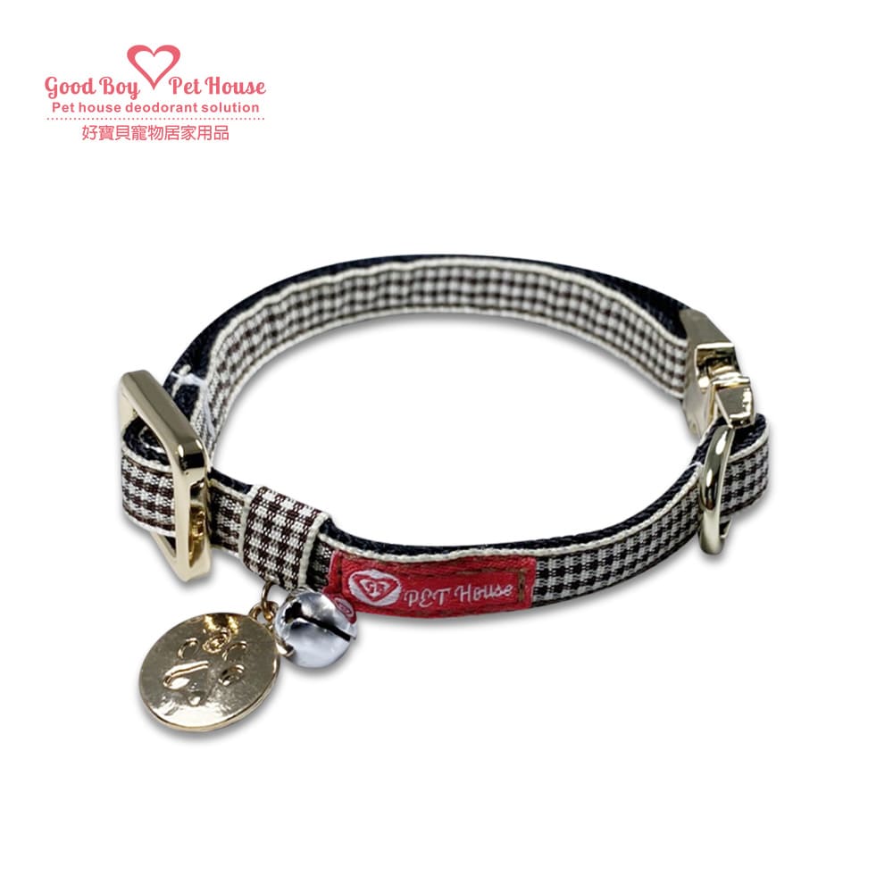 GBPH Fuzzy duke series coffee jazz pet collar M, , large
