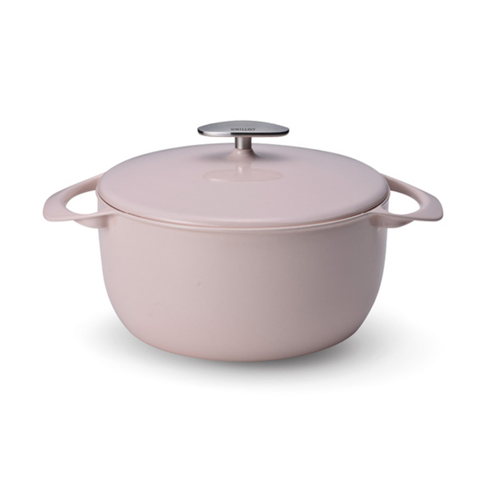 Unilloy-極輕琺瑯鑄鐵22cm深鍋, , large