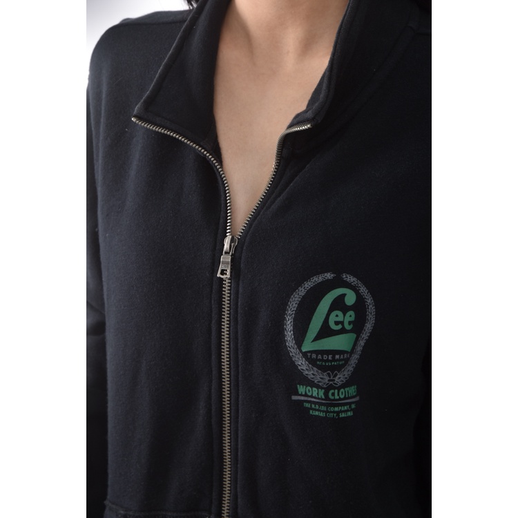 (S) lee質感棉質純棉黑色外套二手衣, , large