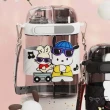 SANRIO 三麗鷗 可愛帕恰狗分倉雙飲杯聯名款兒童水壺(640ml 一杯雙飲 附贈背帶 水壺 水杯), , large