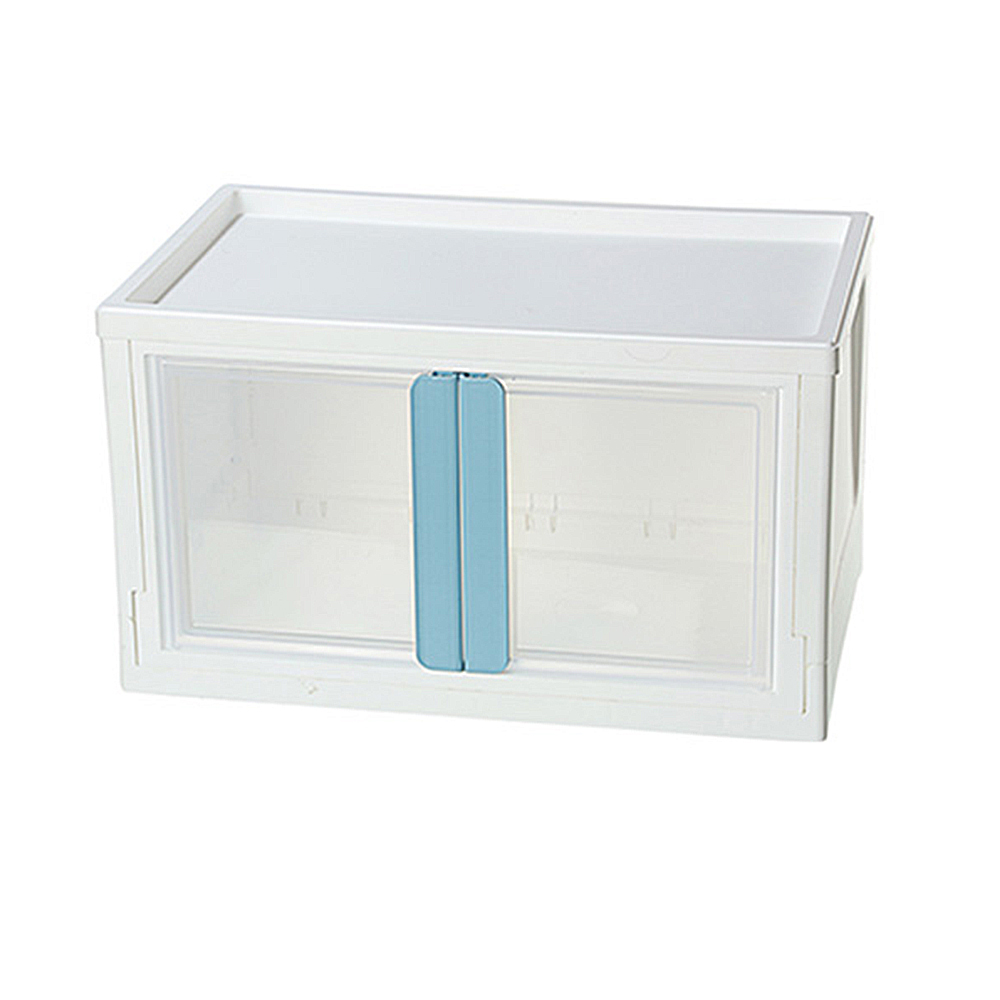 【真心良品】KEYWAY聯府  雪山磁吸式雙開收納櫃76L 1入, , large