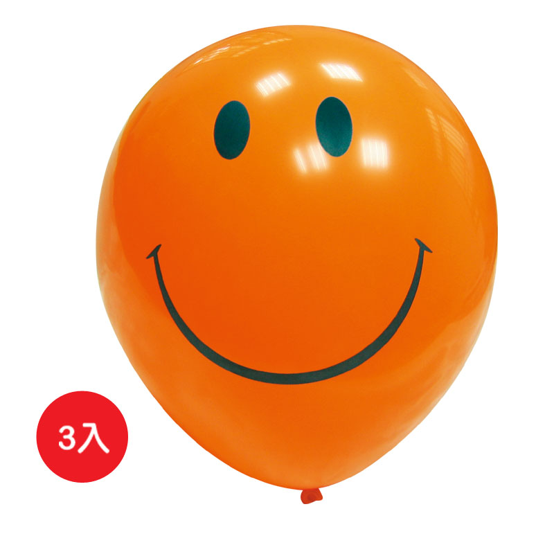 12吋微笑圓型氣球小包, , large