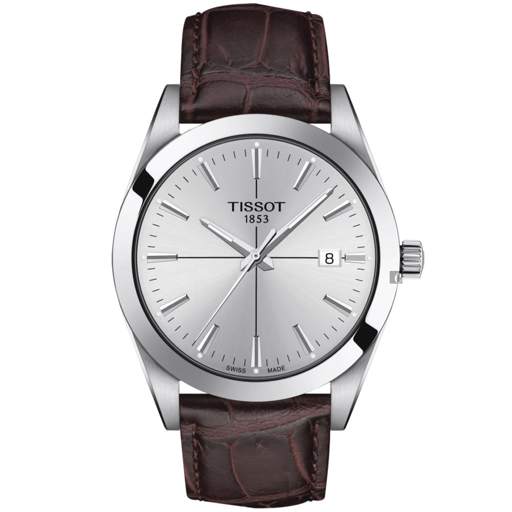 TISSOT天梭 紳士石英手錶-40mm  T1274101603101, , large
