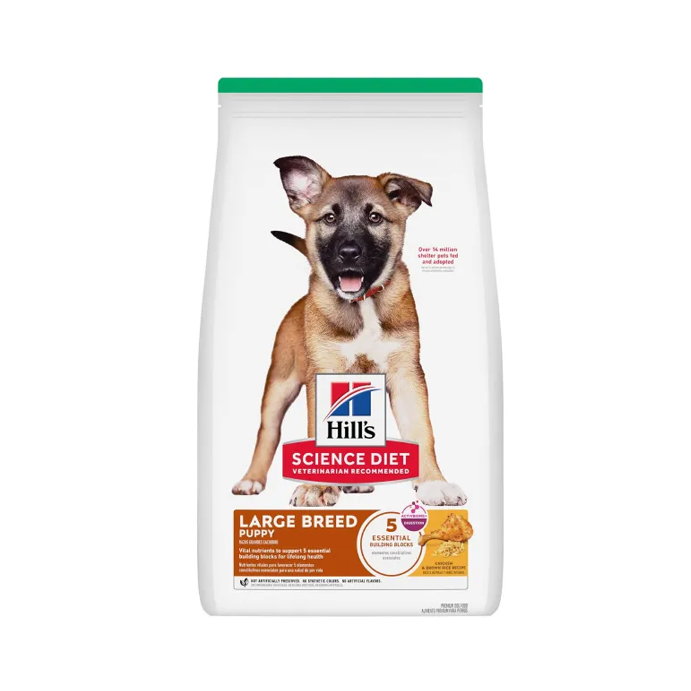 【Hills 希爾思】大型幼犬 雞肉與糙米特調食譜 12.5kg 608939(狗飼料 狗糧 犬糧), , large