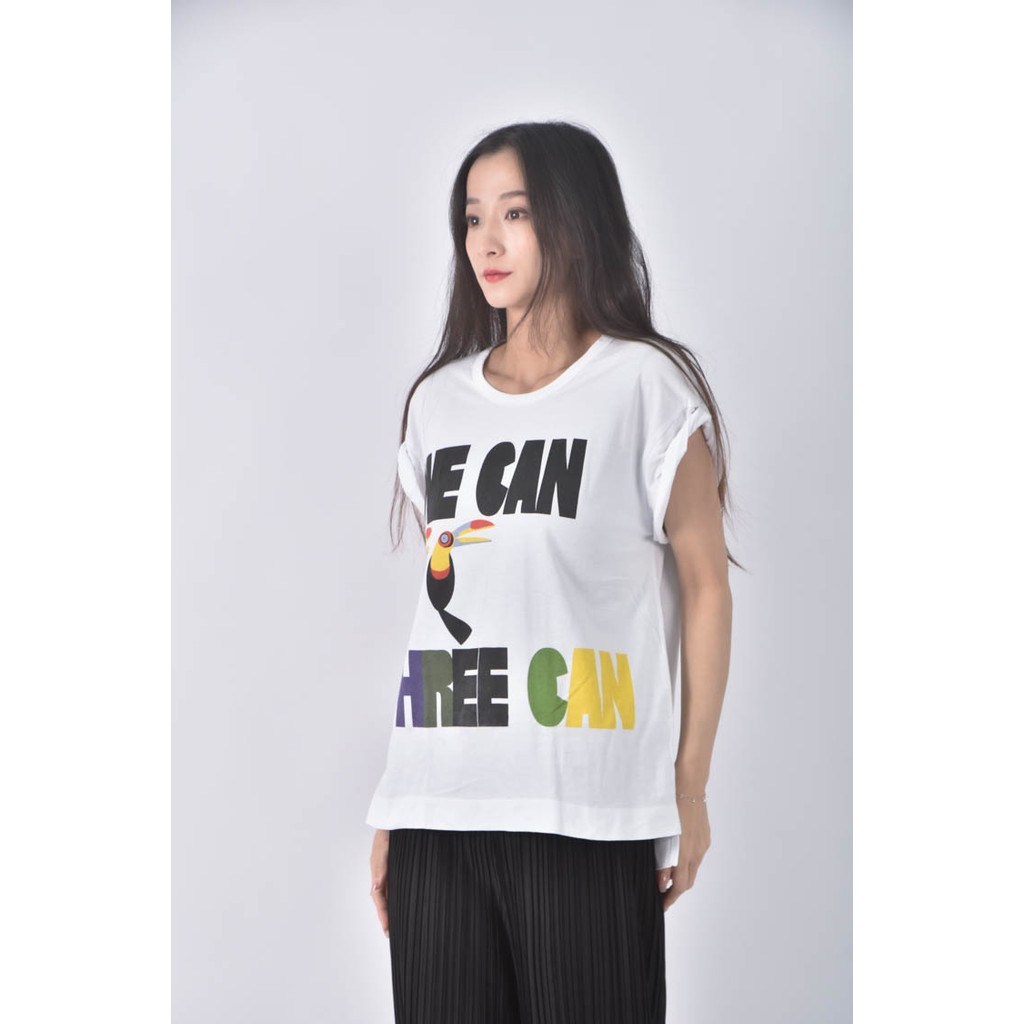 (M) see by chloe純棉白色短袖上衣二手衣, , large