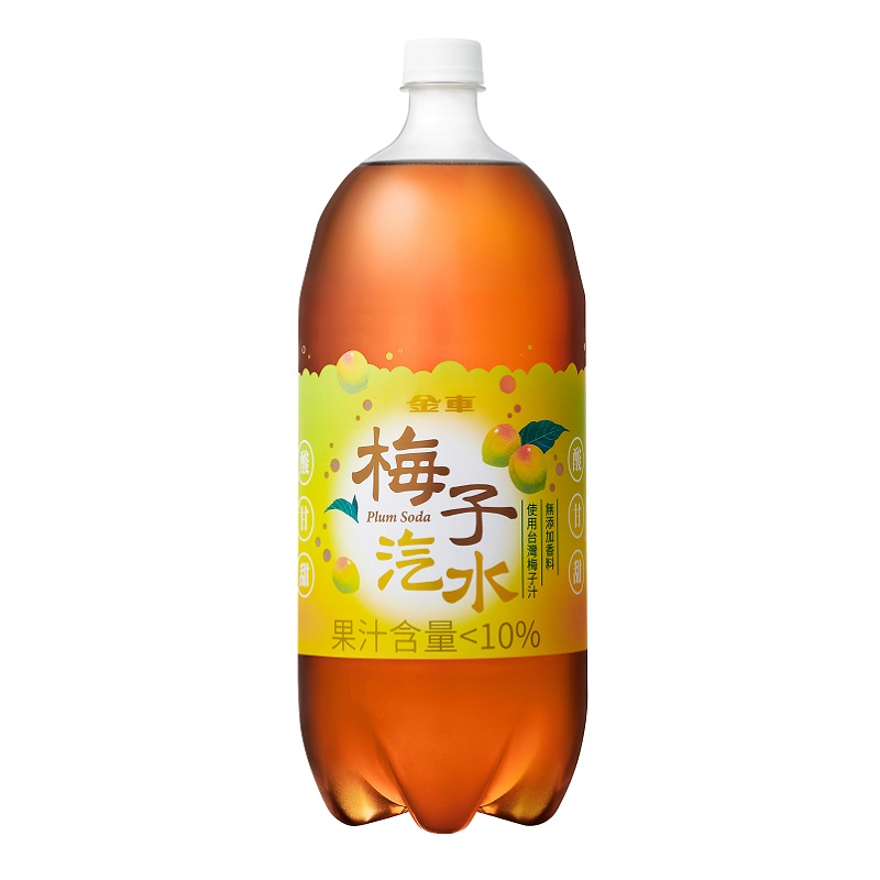 金車梅子汽水 2000ml, , large