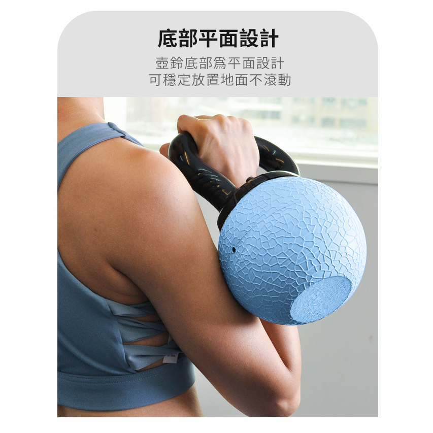 VERTEX 台灣製 橡膠壺鈴 甩壺鈴 Kettlebell 哈密瓜壺鈴 安全壺鈴 重訓 深蹲 居家健身 現貨宅配免運, , large