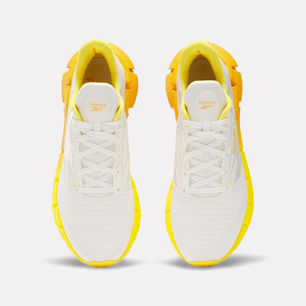 Reebok Floatzig 1 男 慢跑鞋 彈力 支撐 緩震 白 黃 [100212133], , large