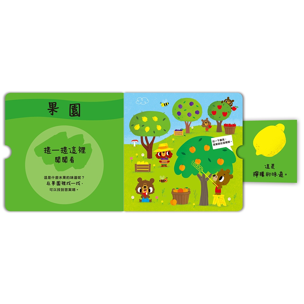 [禾流文創]寶貝聞聞看：找一找是什麼水果的味道？, , large