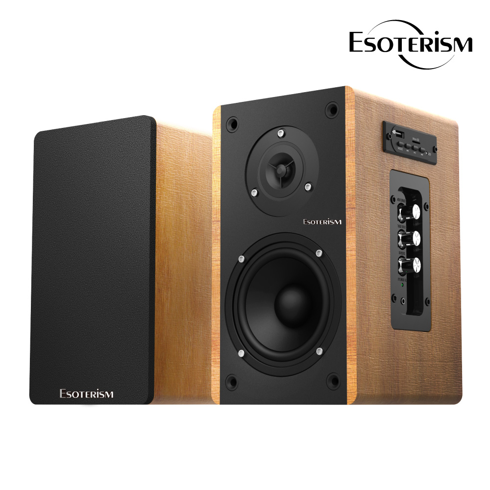 Esoterism Hi-Fi 2.0全木質藍牙喇叭, , large